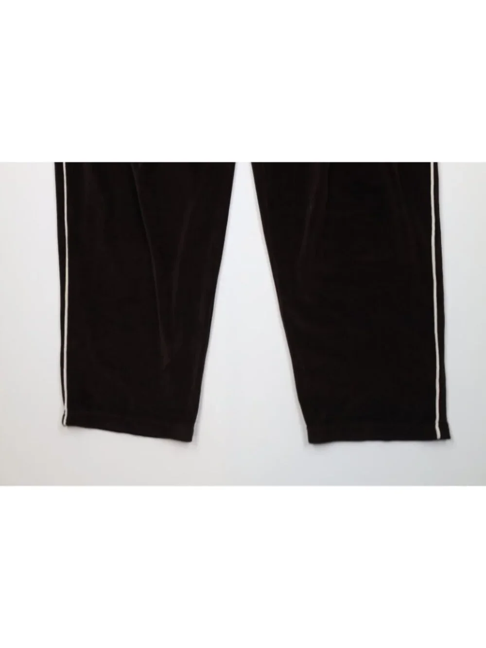Vintage 90s Perry Ellis Mens XL Faded 2 Piece Velvet Velour Track Suit Wide Leg